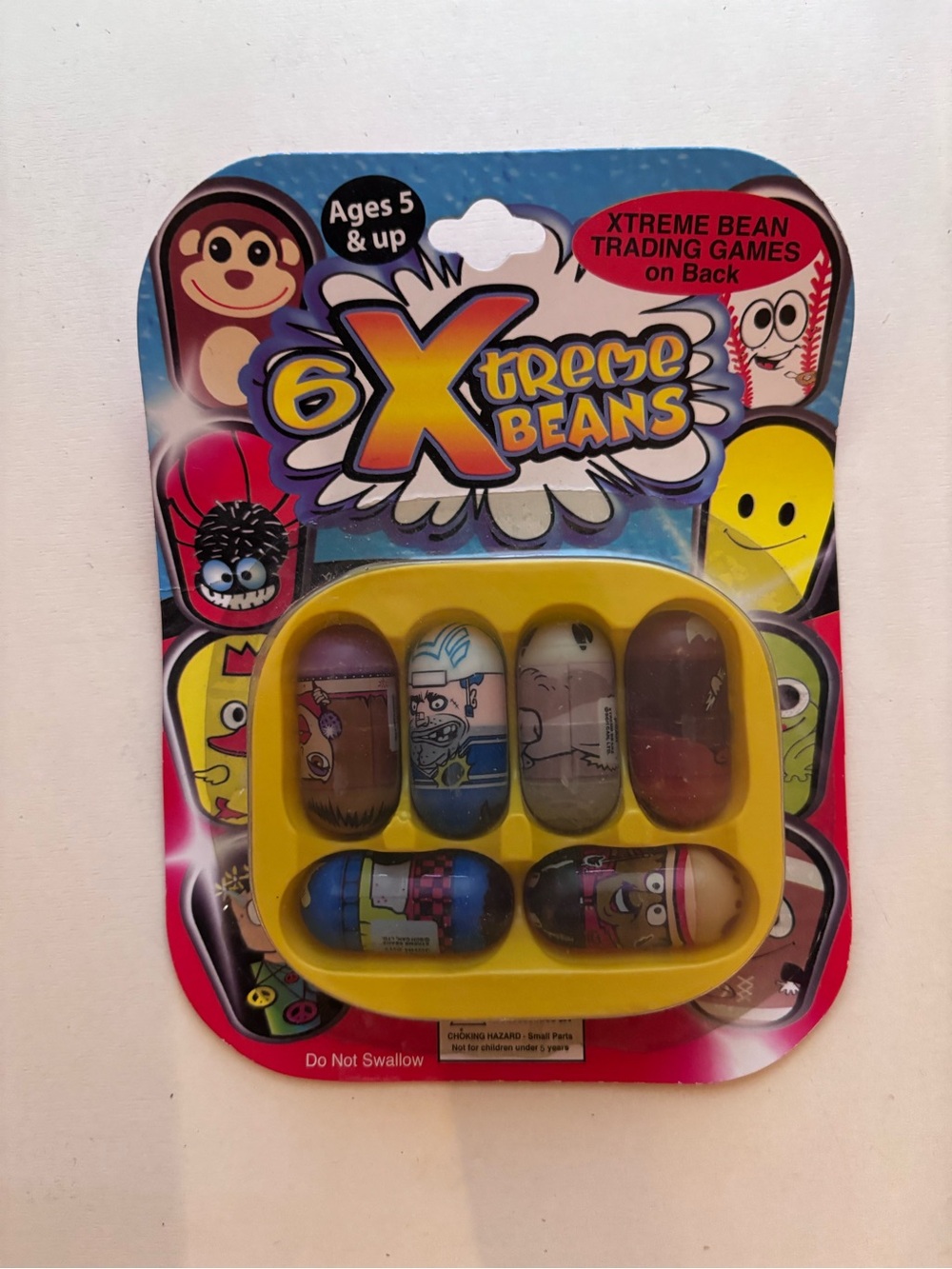 6 Xtreme Bean Trading Games Toy
